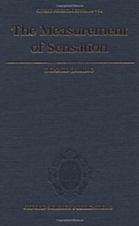 The Measurement of Sensation (Hardcover)
