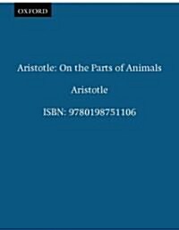 Aristotle: On the Parts of Animals (Paperback)