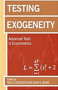 Testing Exogeneity (Paperback)