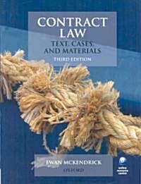 [중고] Contract Law (Paperback, 3rd)