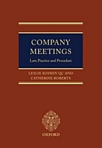 Company Meetings (Hardcover)