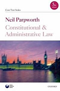 Constitutional and Administrative Law (Paperback, 5th)