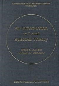 Introduction to Local Spectral Theory (Hardcover)