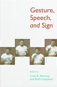 Gesture, Speech, and Sign (Hardcover)