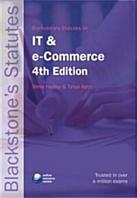 Blackstones Statutes on IT and e-Commerce (Paperback, 4 Revised edition)