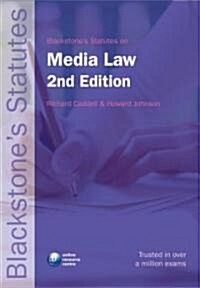 [중고] Blackstone‘s Statutes on Media Law (Paperback, 2nd)