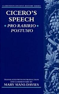 Cicero: Pro Rabirio Postumo (Paperback)