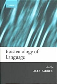 Epistemology of Language (Paperback)