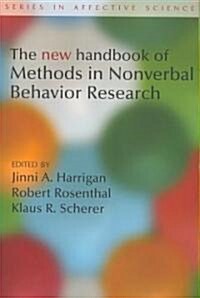 New Handbook of Methods in Nonverbal Behavior Research (Paperback, 1st)