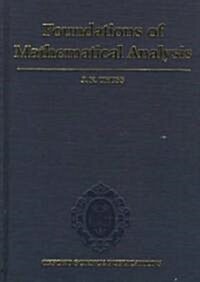 Foundations of Mathematical Analysis (Hardcover)