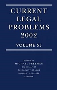 Current Legal Problems (Hardcover)