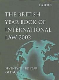 The British Year Book of International Law (Hardcover)
