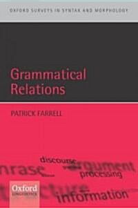 Grammatical Relations (Paperback)
