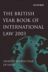 The British Year Book of International Law (Hardcover)