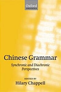 Chinese Grammar : Synchronic and Diachronic Perspectives (Paperback)