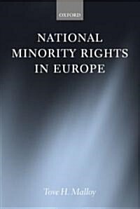 [중고] National Minority Rights in Europe (Hardcover)