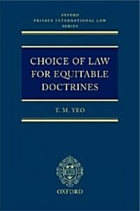 Choice of Law for Equitable Doctrines (Hardcover)