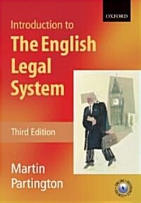 Introduction to the English Legal System (Paperback, 3rd)