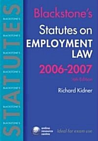 Employment Law (Paperback, 16, 2006-07)