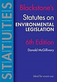 Blackstones Environmental Legislation (Paperback, 6 Revised edition)