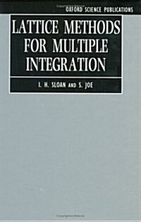 Lattice Methods for Multiple Integration (Hardcover)