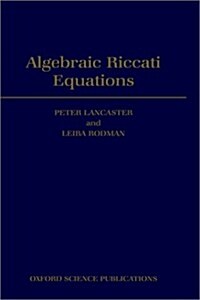 Algebraic Riccati Equations (Hardcover)
