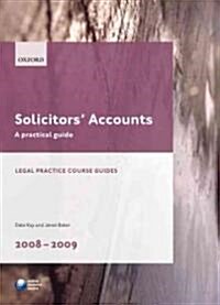 Solicitors Accounts 2008-2009 (Paperback, 12th)