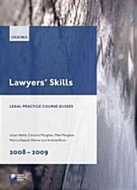 Lawyers Skills 2008 2009 (Paperback)