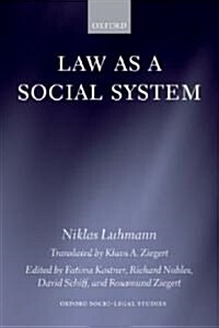 Law as a Social System (Paperback)