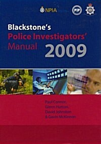 Blackstones Police Investigators Manual and Workbook 2009 (Paperback)