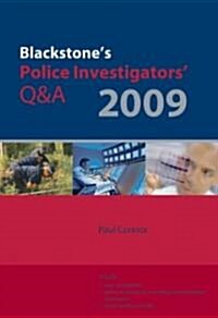 Blackstones Police Investigators Q&A 2009 (Paperback)