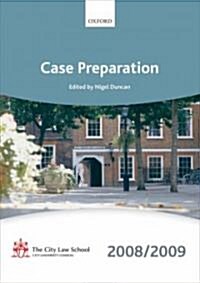 Case Preparation 2008-2009 (Paperback)