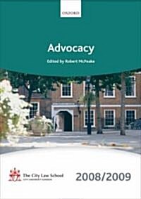 Advocacy 2008-2009 (Paperback)