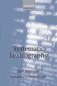 Systematic Lexicography (Paperback)