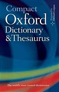 Compact Oxford Dictionary & Thesaurus (Hardcover, 3 Revised edition)