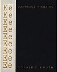 Computers & Typesetting, Volume E: Computer Modern Typefaces (Hardcover)