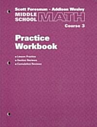 Middle School Math Practice Workbook, Course 3 (Paperback)