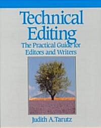 Technical Editing: The Practical Guide for Editors and Writers (Paperback)