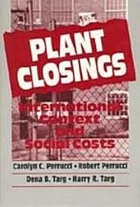 Plant Closings: International Context and Social Costs (Paperback)