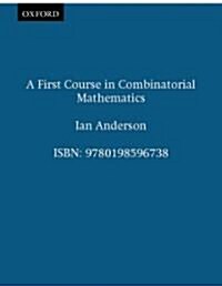 A First Course in Combinatorial Mathematics (Paperback, 2 Revised edition)