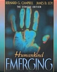 Humankind Emerging, the Concise Edition (Paperback, Oncise)