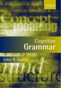 Cognitive grammar