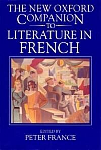 The New Oxford Companion to Literature in French (Hardcover)