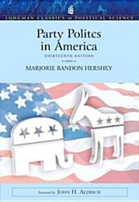 [중고] Party Politics in America (Paperback, 13th)