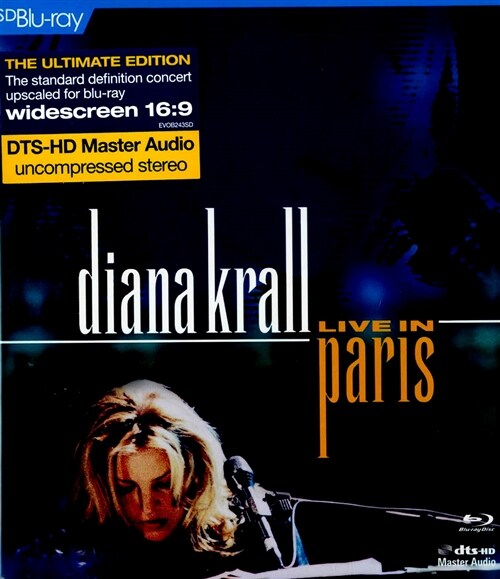 [수입] [SD 블루레이] Diana Krall - Live In Paris