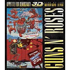 [수입] [3D 블루레이] Guns N Roses - Appetite For Democracy 3D [2CD+BD(2D&3D 겸용)]