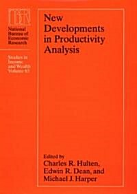 New Developments in Productivity Analysis: Volume 63 (Hardcover)