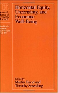 Horizontal Equity, Uncertainty, and Economic Well-Being, 50 (Hardcover)