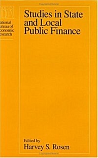 Studies in State and Local Public Finance (Hardcover)