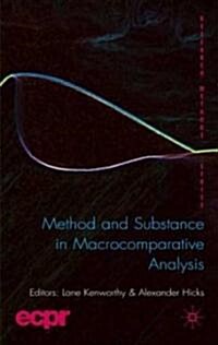 Method and Substance in Macrocomparative Analysis (Hardcover)